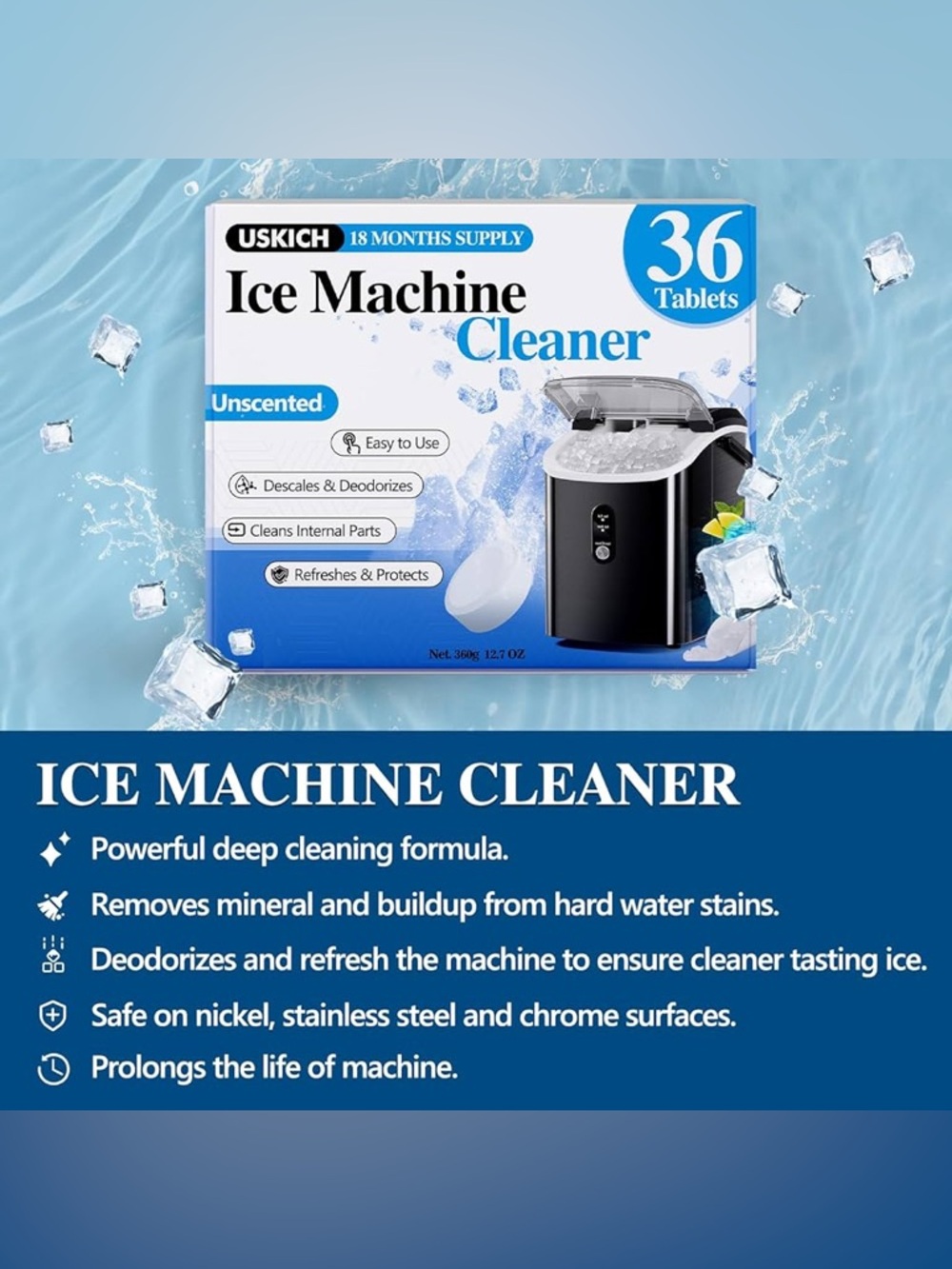 Ice Machine Cleaner Tablets - 36 - Picture 3 of 6